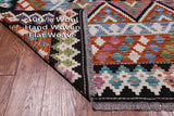SUPER SALE Reversible Kilim Flat Weave Wool On Wool Rug - 8' 5" X 9' 8"