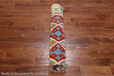 SUPER SALE Reversible Kilim Flat Weave Wool On Wool Rug - 8' 7" X 11' 3"