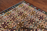SUPER SALE Reversible Kilim Flat Weave Wool On Wool Rug - 110' 2" X 13' 1"