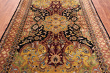 Persian Tabriz Handmade Wool Rug - 5' 10" X 8' 10"
