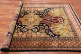 Persian Tabriz Handmade Wool Rug - 5' 10" X 8' 10"