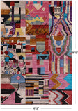 Tribal Moroccan Handmade Wool On Wool Rug - 6' 2" X 9' 0"