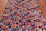 Tribal Moroccan Handmade Wool On Wool Rug - 5' 2" X 7' 4"