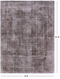 Persian Overdyed Hand Knotted Wool Area Rug - 9' 6" X 12' 9" - Golden Nile