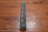 Blue Bokhara Handmade Wool Rug - 2' 0" X 2' 11"