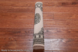 Ivory Bokhara Handmade Wool Rug - 2' 0" X 3' 0"