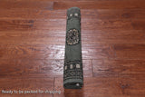 Green Bokhara Hand Knotted Wool Rug - 2' 0" X 3' 0"
