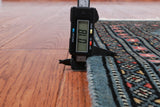 Grey Bokhara Hand-Knotted Wool Rug - 2' 0" X 3' 2"