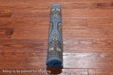 Blue Bokhara Handmade Wool Rug - 1' 11" X 2' 11"