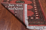 Pink Bokhara Hand Knotted Wool Rug - 2' 0" X 3' 0"