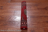 Red Bokhara Hand-Knotted Wool Rug - 2' 1" X 3' 0"