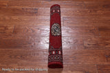 Red Bokhara Hand Knotted Wool Rug - 2' 0" X 3' 0"
