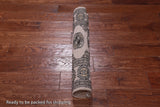 Ivory Bokhara Hand-Knotted Wool Rug - 2' 6" X 3' 10"