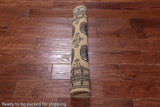 Gold Signed Bokhara Handmade Wool Rug - 2' 7" X 4' 1"