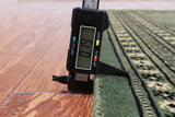 Green Bokhara Handmade Wool Rug - 2' 7" X 4' 1"