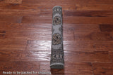 Grey Bokhara Handmade Wool Rug - 2' 7" X 4' 1"