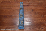 Blue Bokhara Hand-Knotted Wool Rug - 3' 1" X 5' 0"