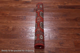 Rust Bokhara Hand-Knotted Wool Rug - 3' 1" X 5' 4"