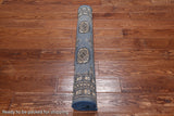Blue Bokhara Hand-Knotted Wool Rug - 3' 1" X 4' 9"