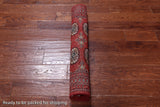 Red Bokhara Hand-Knotted Wool Rug - 3' 0" X 5' 4"