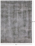 Persian Overdyed Hand Knotted Wool Area Rug - 9' 3" X 12' 2" - Golden Nile