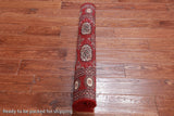 Red Bokhara Hand Knotted Wool Rug - 3' 0" X 5' 0"