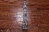 Grey Bokhara Hand-Knotted Wool Rug - 4' 1" X 6' 0"