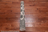Ivory Bokhara Handmade Wool Rug - 4' 6" X 7' 0"