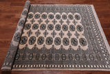 Ivory Bokhara Hand-Knotted Wool Rug - 4' 7" X 6' 10"