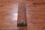Rust Bokhara Hand-Knotted Wool Rug - 4' 11" X 7' 10"
