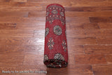 Red Bokhara Hand-Knotted Wool Rug - 5' 8" X 8' 2"