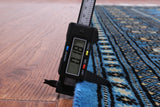 Blue Bokhara Hand-Knotted Wool Rug - 5' 8" X 8' 2"