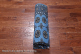 Blue Bokhara Hand-Knotted Wool Rug - 5' 8" X 8' 2"