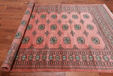 Rust Bokhara Hand-Knotted Wool Rug - 5' 7" X 8' 4"