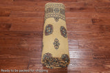 Gold Bokhara Hand Knotted Wool Rug - 5' 7" X 7' 10"