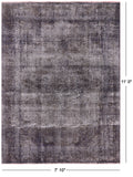 Persian Overdyed Handmade Wool Area Rug - 7' 10" X 11' 0" - Golden Nile