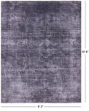 Persian Overdyed Hand Knotted Wool Area Rug - 8' 2" X 10' 6" - Golden Nile