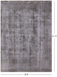 Persian Overdyed Hand Knotted Wool Area Rug - 8' 0" X 11' 1" - Golden Nile
