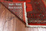 Bokhara Handmade Wool Runner Rug - 2' 7" X 7' 9"