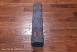 Blue Bokhara Hand Knotted Wool Runner Rug - 2' 6" X 8' 2"
