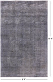 Persian Overdyed Hand Knotted Wool Area Rug - 6' 9" X 10' 9" - Golden Nile