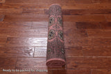 Pink Bokhara Hand Knotted Wool Runner Rug - 2' 6" X 9' 8"