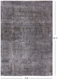 Persian Overdyed Hand Knotted Wool Area Rug - 7' 0" X 10' 1" - Golden Nile