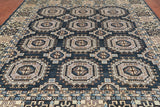 Turkmen Ersari Hand-Knotted Wool Rug - 8' 2" X 10' 2"