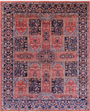 Persian Fine Serapi Handmade Wool Rug - 8' 0" X 9' 9"