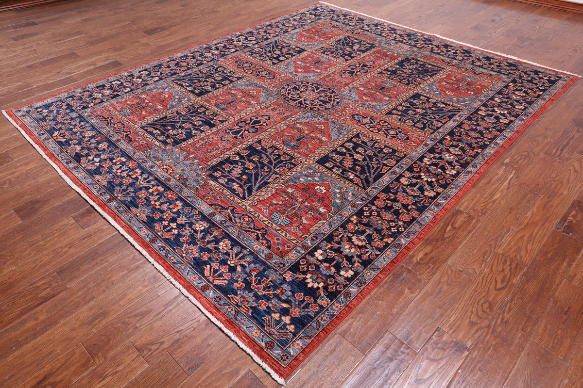 Persian Fine Serapi Handmade Wool Rug - 8' 0" X 9' 9"