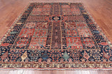 Persian Fine Serapi Hand Knotted Wool Rug - 8' 1" X 10' 5"