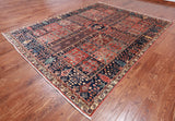 Persian Fine Serapi Hand Knotted Wool Rug - 8' 1" X 10' 5"