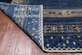 Tribal Persian Gabbeh Handmade Wool Rug - 8' 0" X 9' 10"