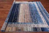 Tribal Persian Gabbeh Handmade Wool Rug - 8' 0" X 9' 10"